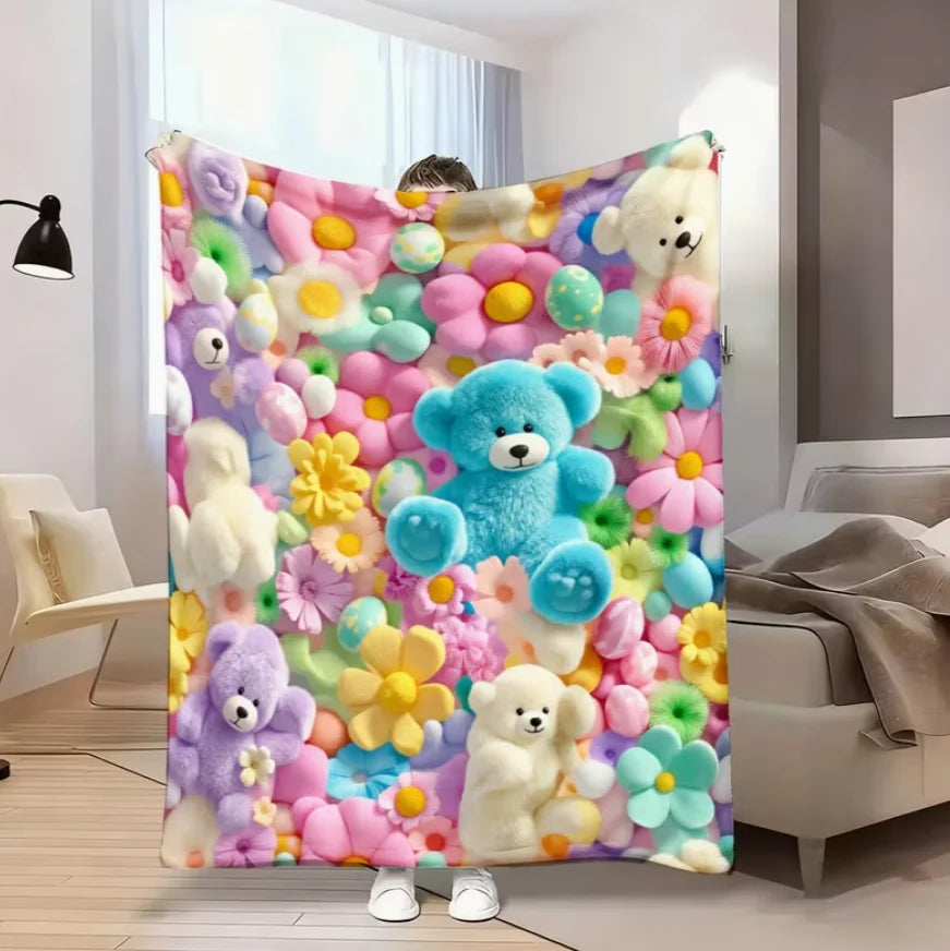 Cloud Blanket ☁️🧸 — Ultra-Cozy Plush Comfort