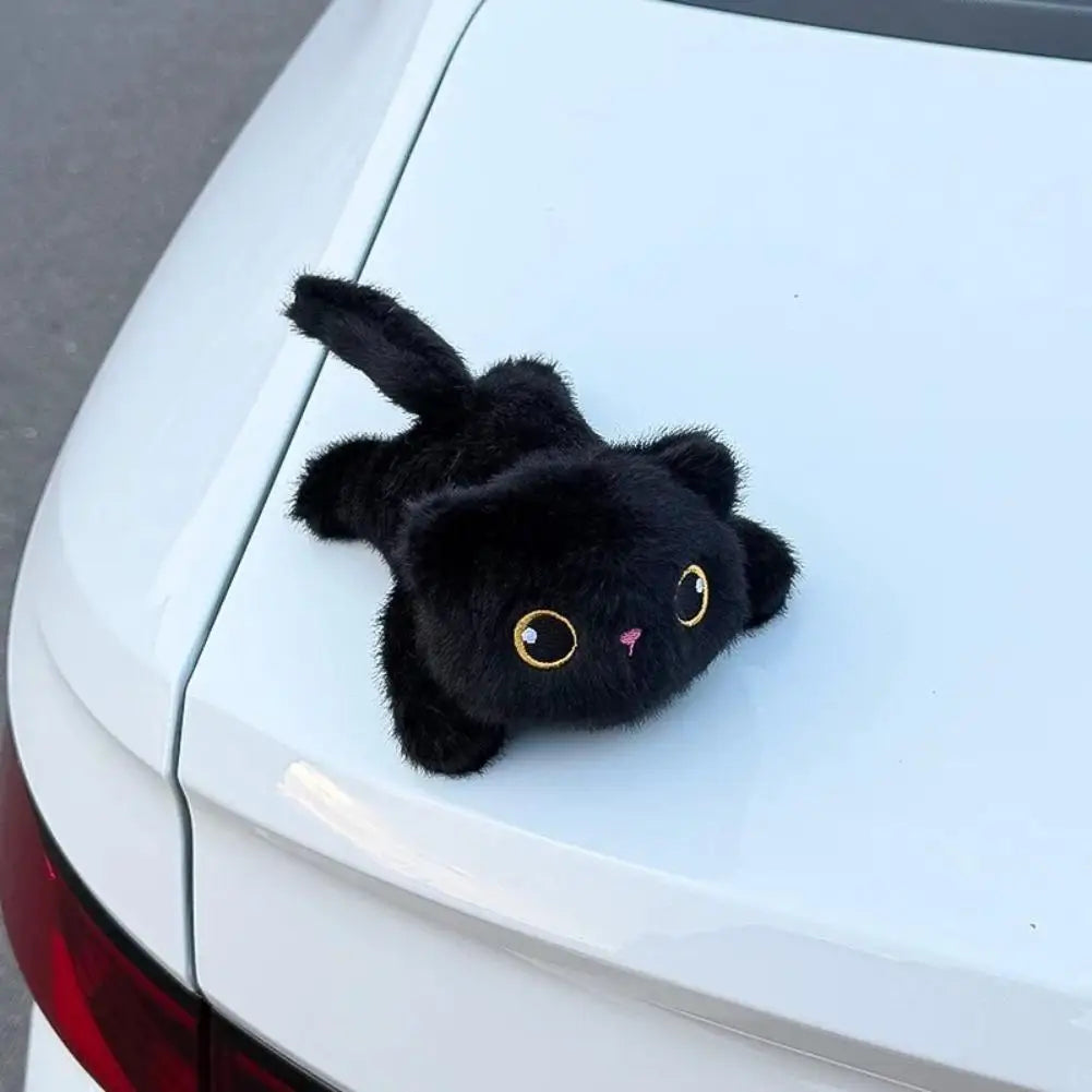Plush Cat 🐱🚗 — Cute Magnetic Car Companion