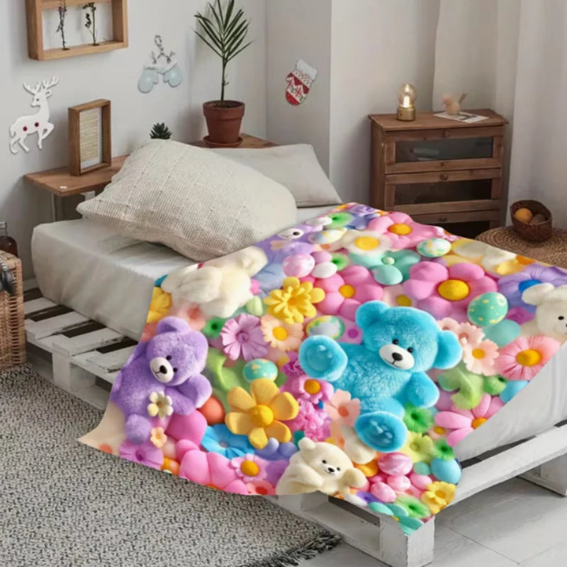 Cloud Blanket ☁️🧸 — Ultra-Cozy Plush Comfort