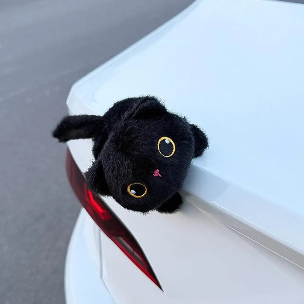 Plush Cat 🐱🚗 — Cute Magnetic Car Companion