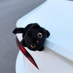 Plush Cat 🐱🚗 — Cute Magnetic Car Companion