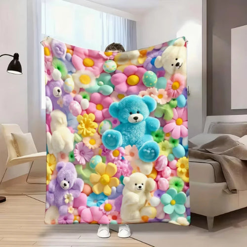 Cloud Blanket ☁️🧸 — Ultra-Cozy Plush Comfort