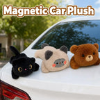 Plush Cat 🐱🚗 — Cute Magnetic Car Companion