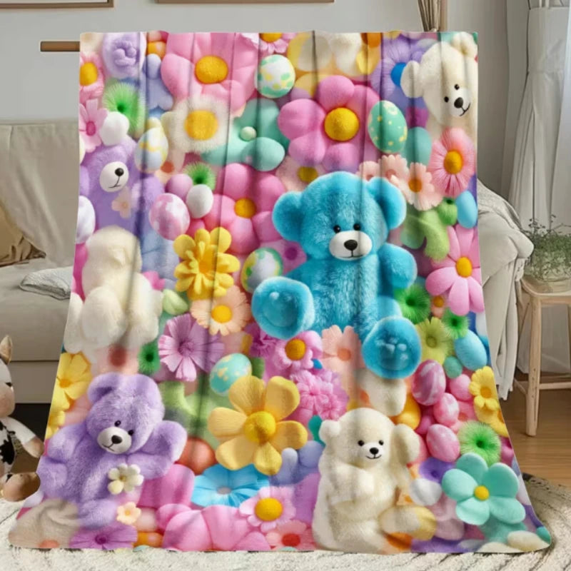 Cloud Blanket ☁️🧸 — Ultra-Cozy Plush Comfort